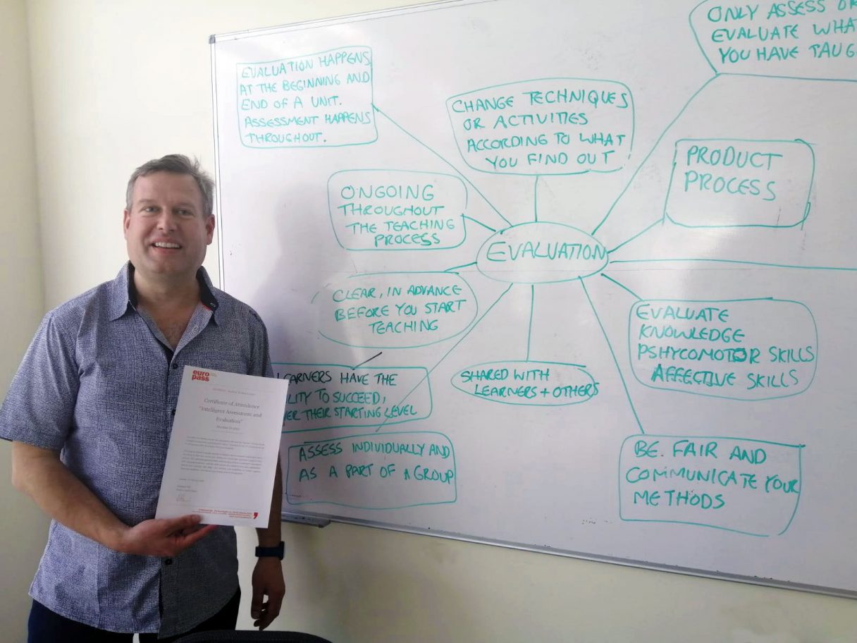 "It was very interesting how classroom management and educational systems work in different other countries"